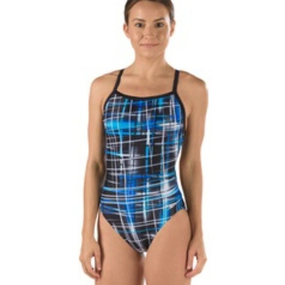 ⛱️Speedo Flyback Powerflex Training Competition Suit Size 28 - Picture 1 of 9